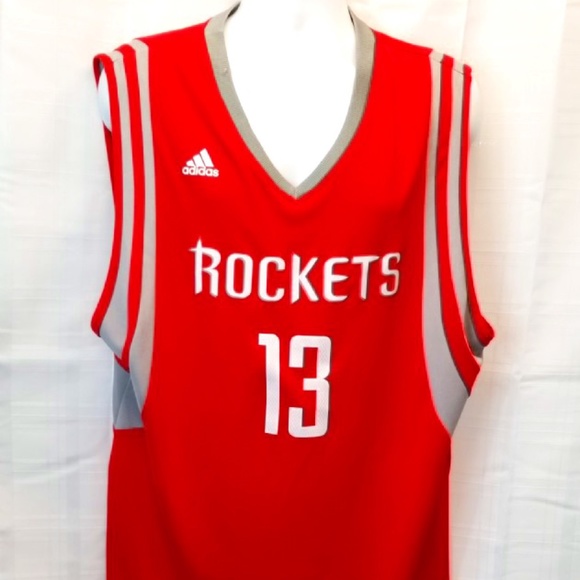 Houston Rockets James Harden #13 Adidas NBA Youth Red Jersey Size